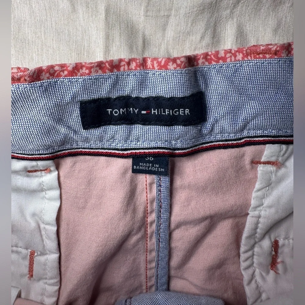 Tommy Hilfiger Pink and Blue Shorts